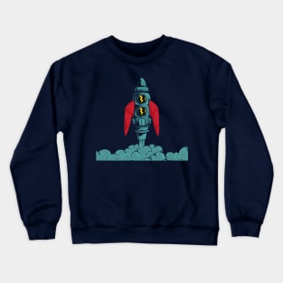 Rocket Launch Crewneck Sweatshirt